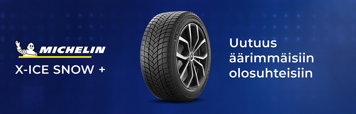 Michelin x-ice snow + rengasuutuus