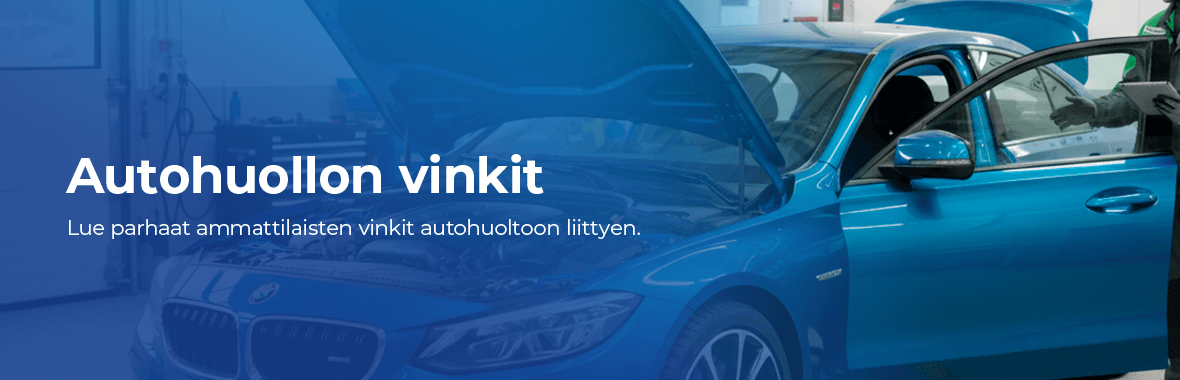 Parhaat vinkit autohuoltoon