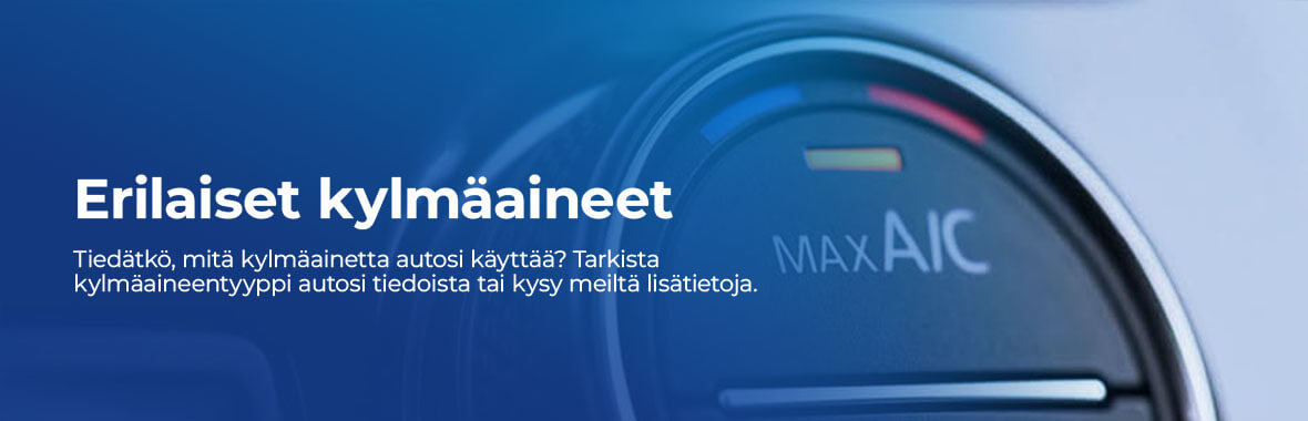 Erilaiset kylmäaineet - mitä autosi käyttää? 