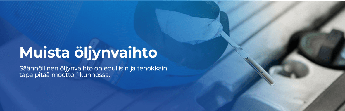 Miksi öljynvaihto on tärkeää?