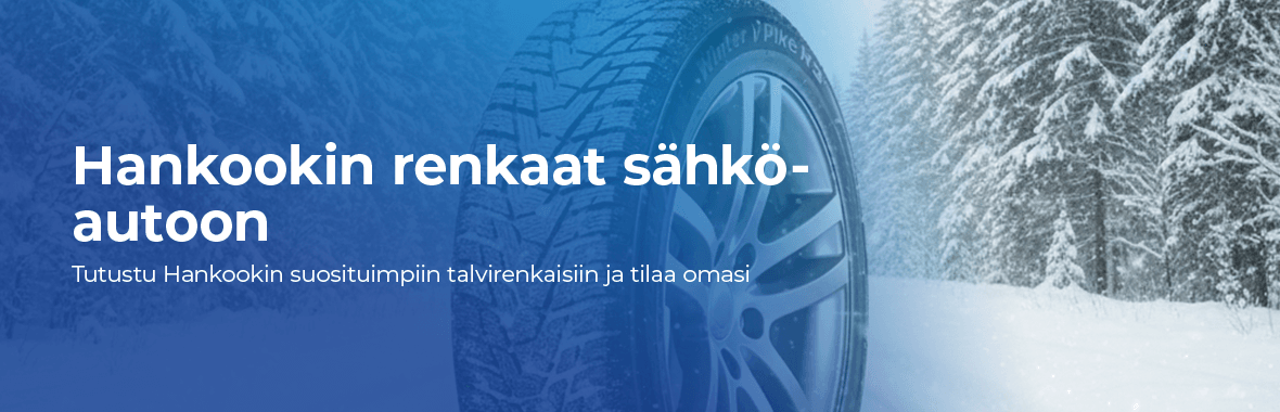 Hankookin talvirenkaat sähköautoon