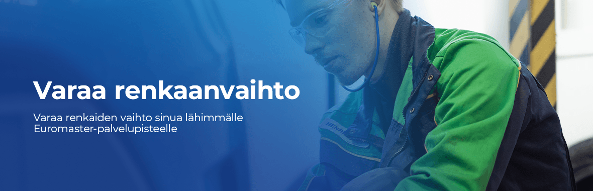 Auton renkaiden vaihto Kuopio