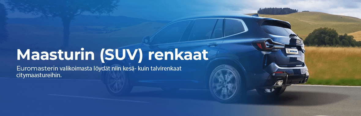 Maasturin SUV renkaat