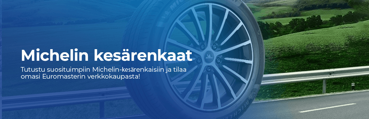 Michelin kesärenkaat henkilöautoihin