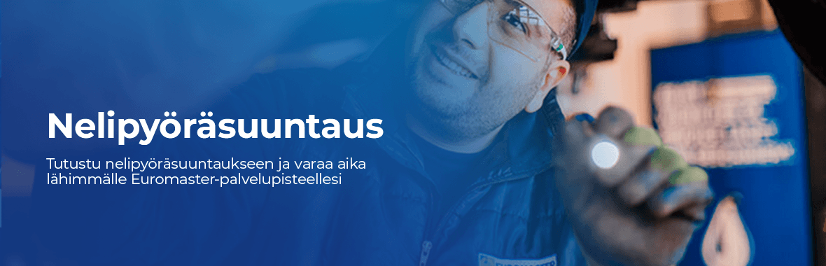 Auton nelipyöräsuuntaus