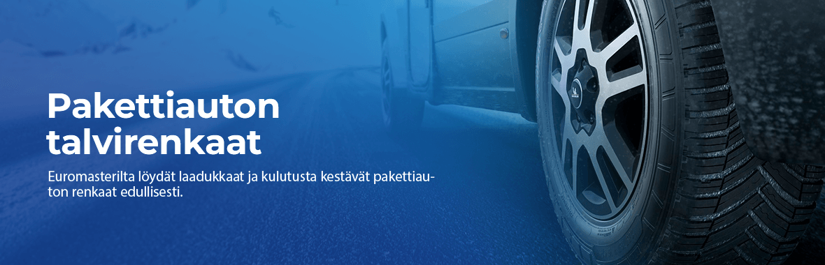Pakettiauton talvirenkaat