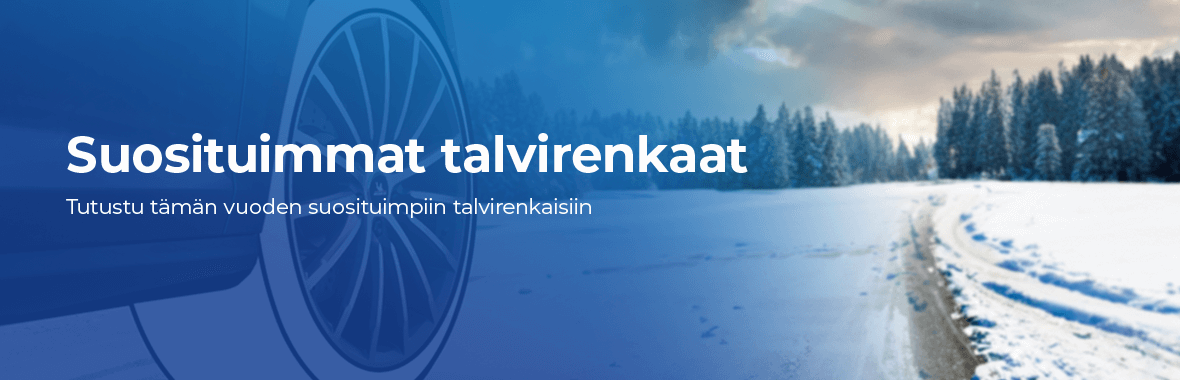 Vuoden 2025 suosituimmat talvirenkaat