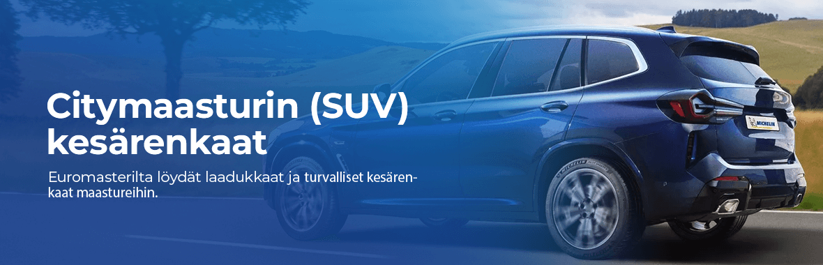 Citymaasturin kesärenkaat