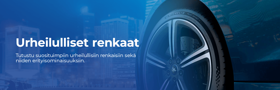Urheilulliset renkaat