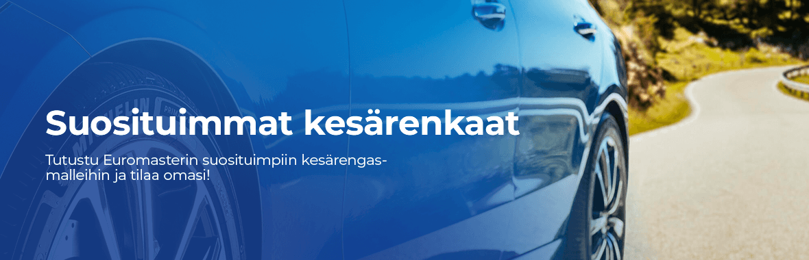 2026 suosituimmat kesärenkaat