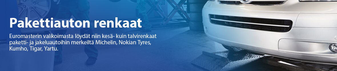 Pakettiauton renkaat
