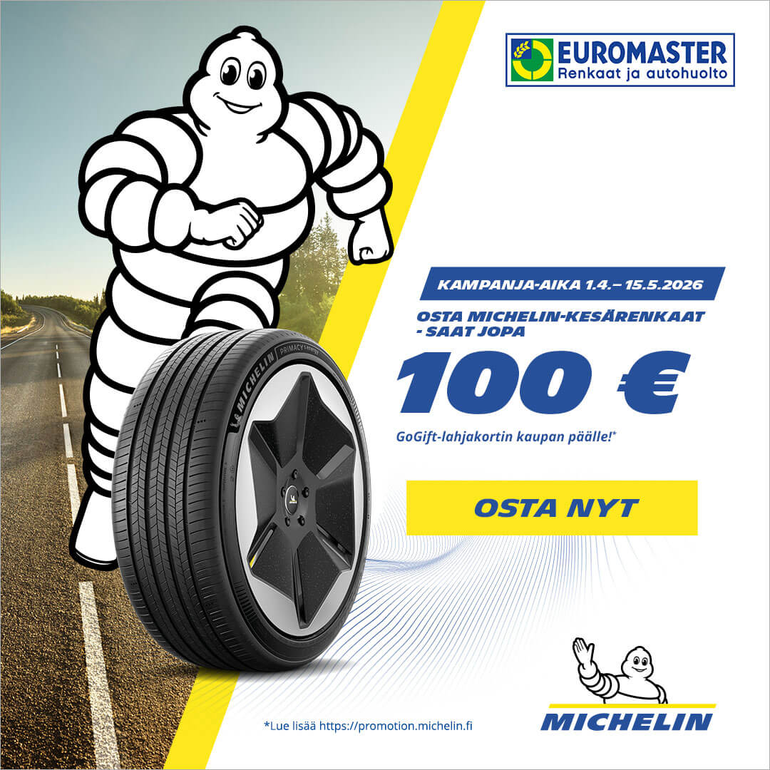 Michelin lahjakorttikampanja