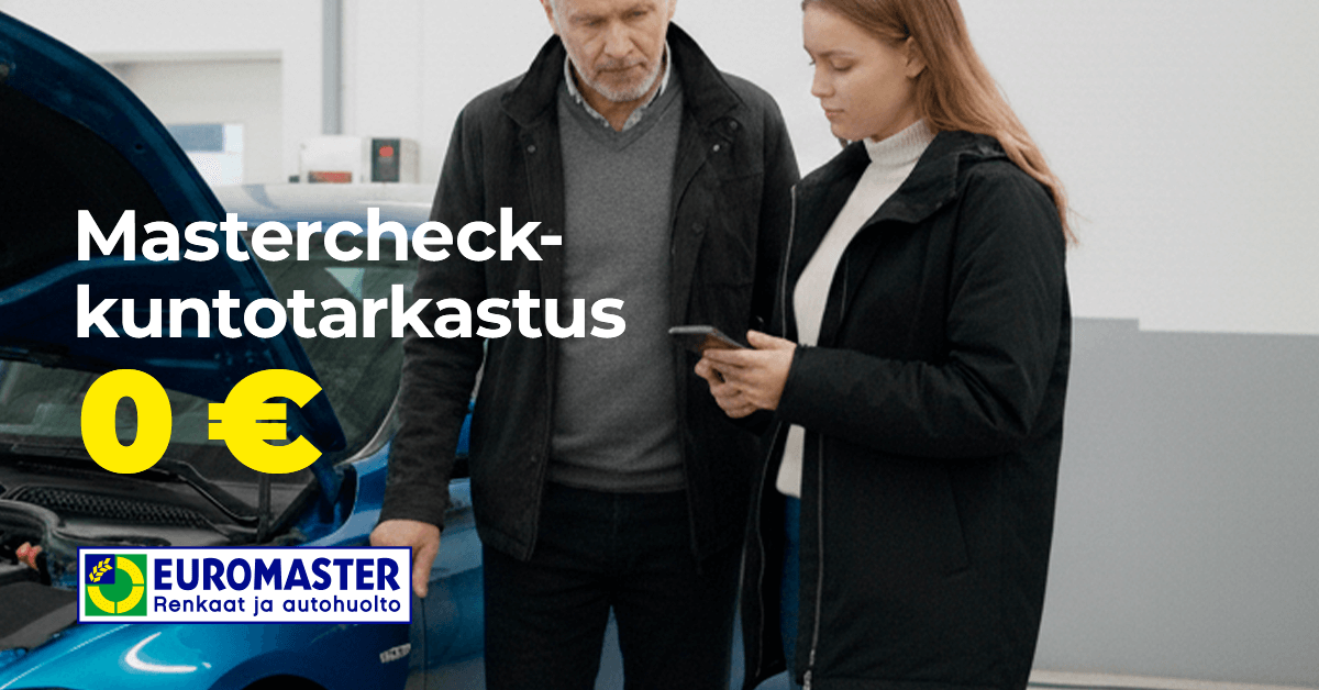 Auton Mastercheck-kuntotarkastus