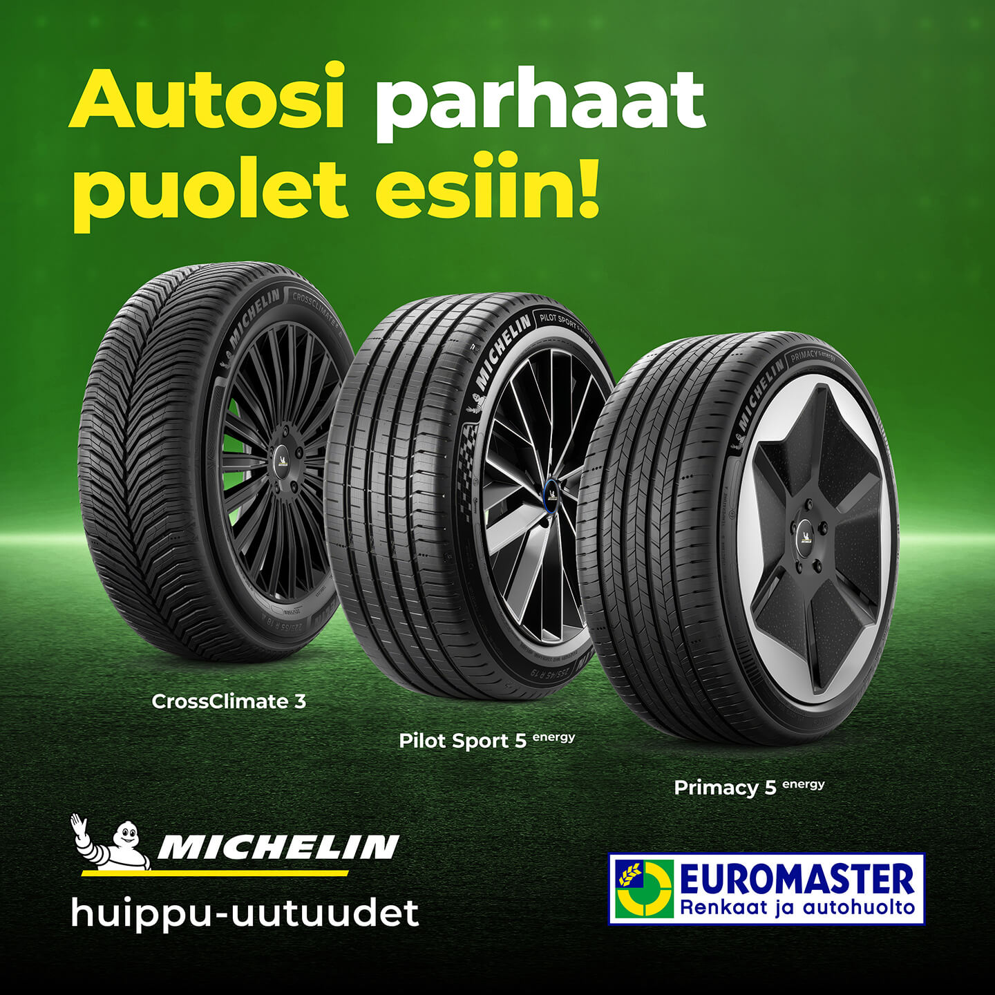 Michelin uutuusrenkaat