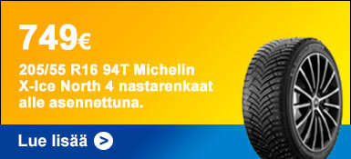 Nastarenkaat Michelin
