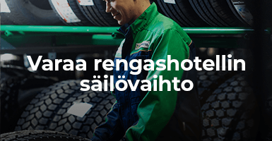 Varaa rengashotellin säilövaihto