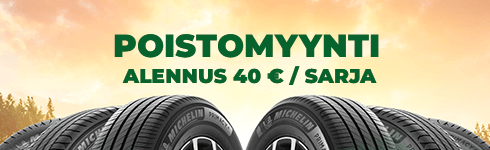 Kesä poistomyynti: alennus 10