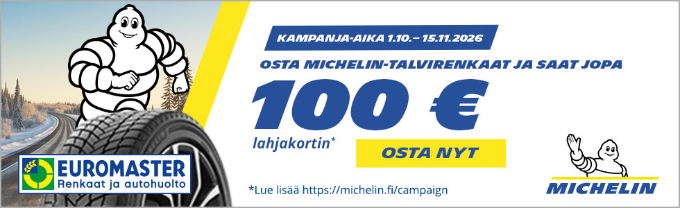 Michelin Lahjakorttikampanja